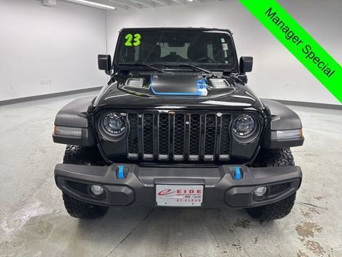 Used 2023 Jeep Wrangler Unlimited Rubicon 4xe w/ Safety Group image 2