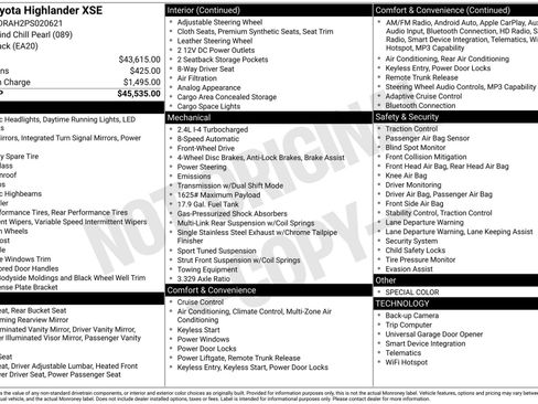 Used 2023 Toyota Highlander XSE image 23