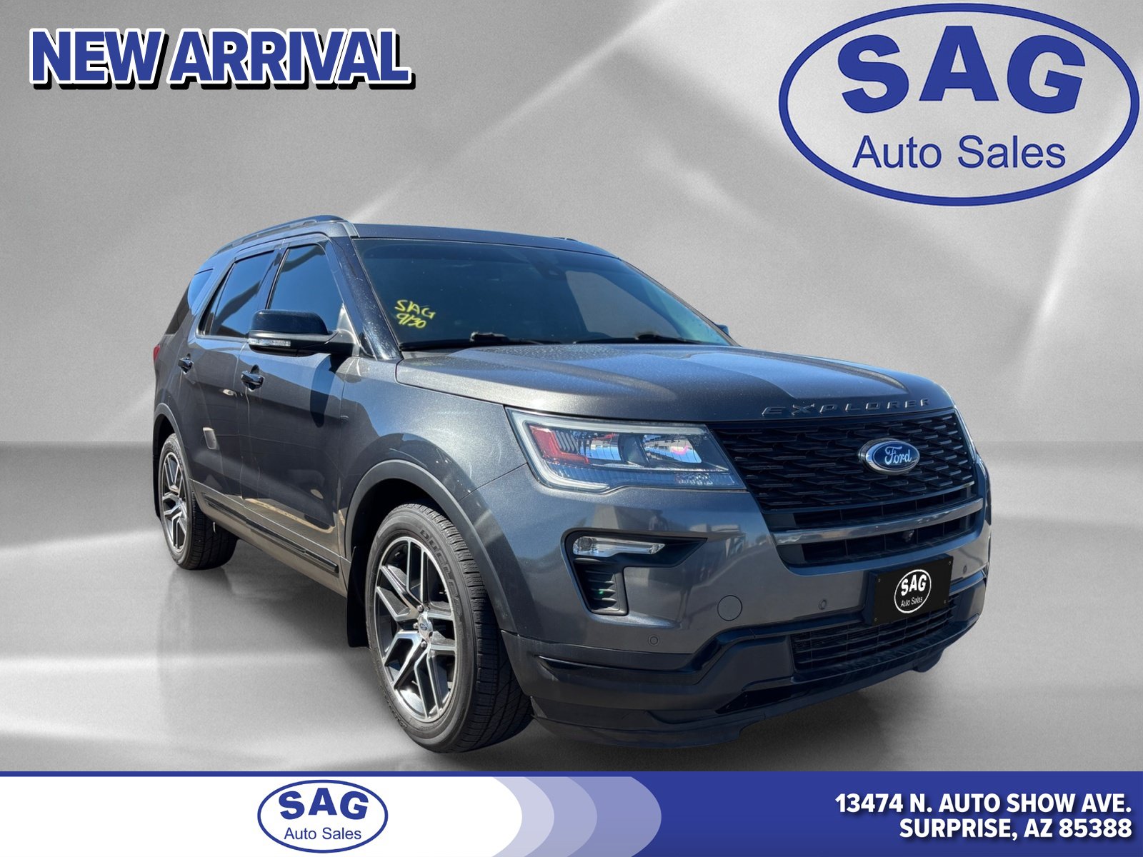 Used 2018 Ford Explorer Sport w/ Equipment Group 401A AWD/4WD image 1