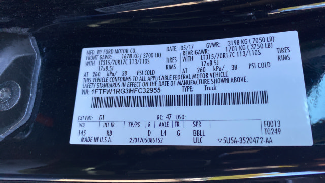 Used 2017 Ford F150 Raptor w/ Equipment Group 802A Luxury AWD/4WD image 28