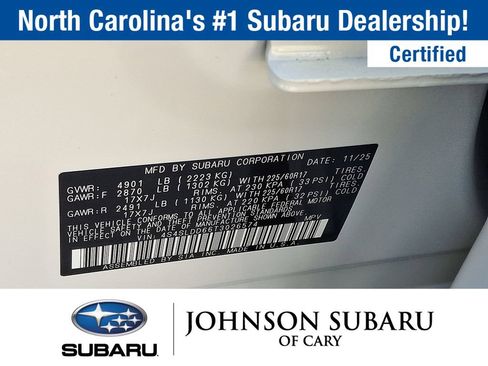 Certified 2026 Subaru Forester Premium AWD/4WD image 18