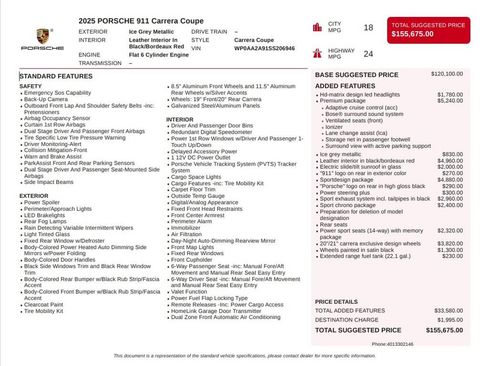 Used 2025 Porsche 911 Carrera RWD image 6