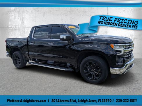 Used 2022 Chevrolet Silverado 1500 LTZ w/ LTZ Premium Package RWD image 1
