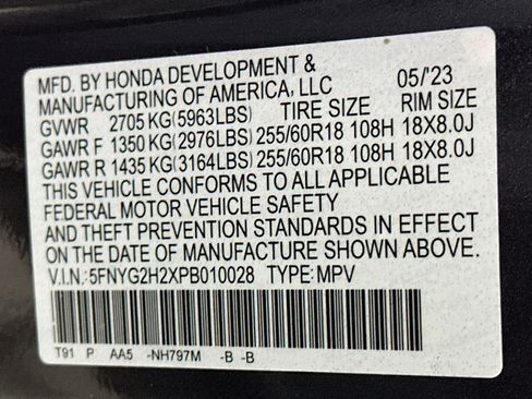 Used 2023 Honda Pilot LX image 12
