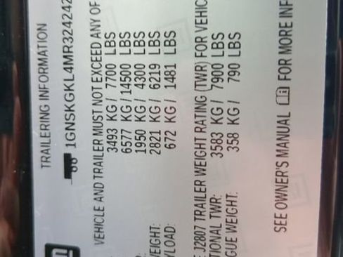 Used 2021 Chevrolet Suburban High Country image 35