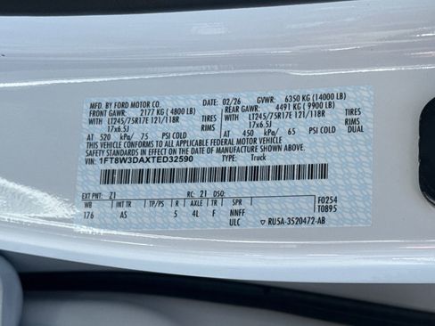 New 2026 Ford F350 XL w/ XL Chrome Package image 33