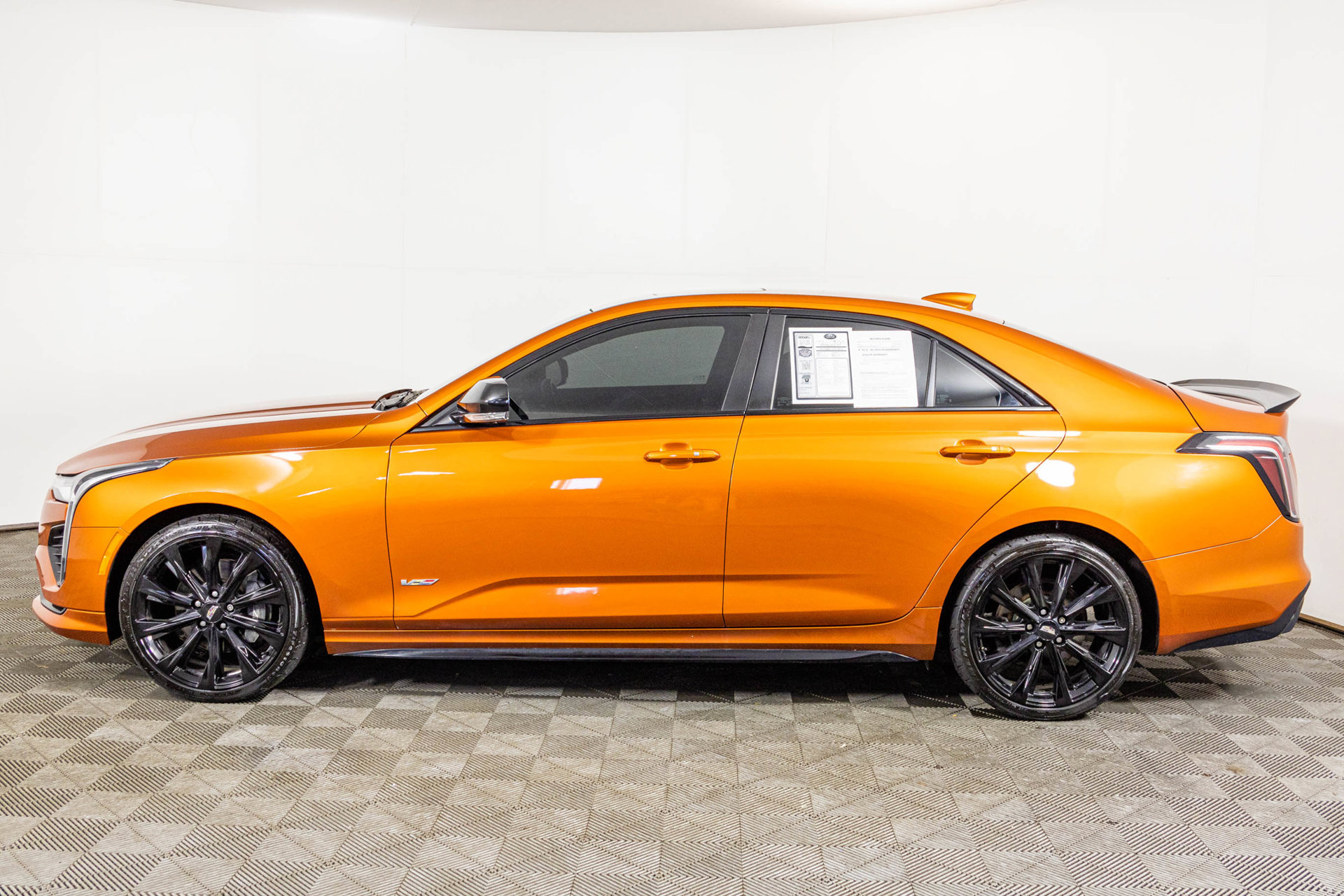 Used 2022 Cadillac CT4 V w/ LPO, ONYX Package AWD/4WD image 23