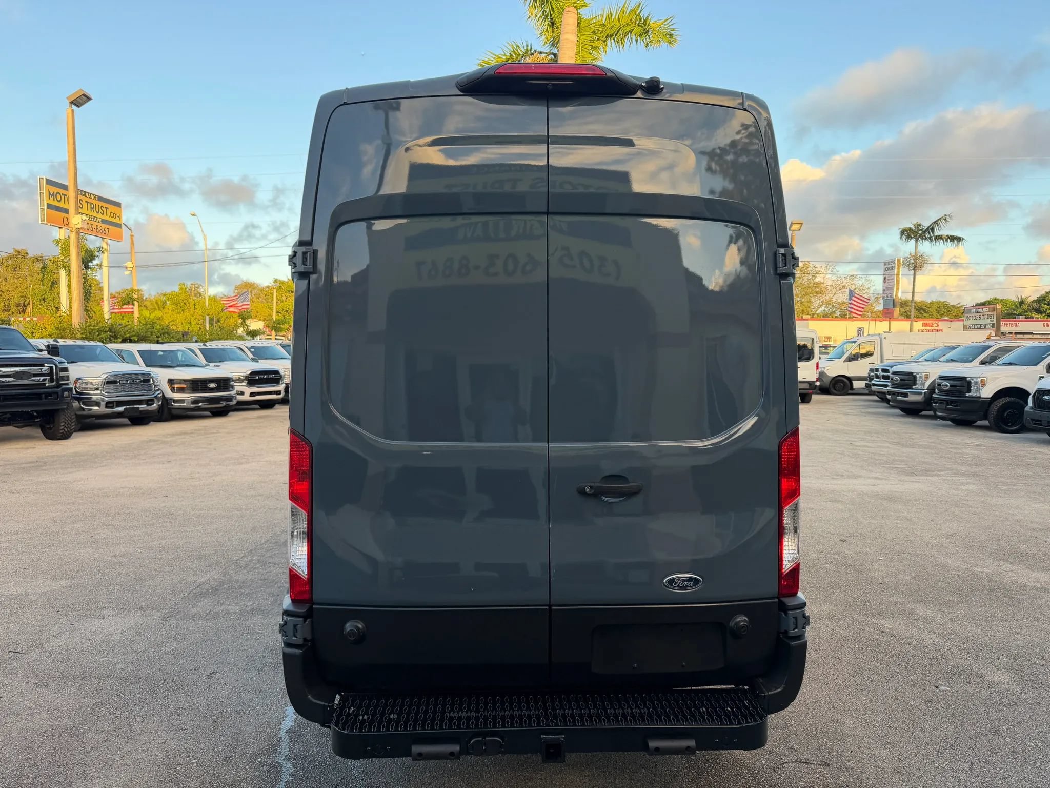 Used 2021 Ford Transit 250 148 High Roof Extended w/ Parcel Delivery Package RWD image 4