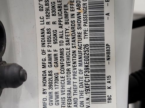 Used 2019 Honda Civic EX image 33