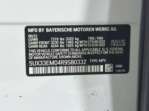 Used 2024 BMW X7 M60i w/ Executive Package AWD/4WD image 35