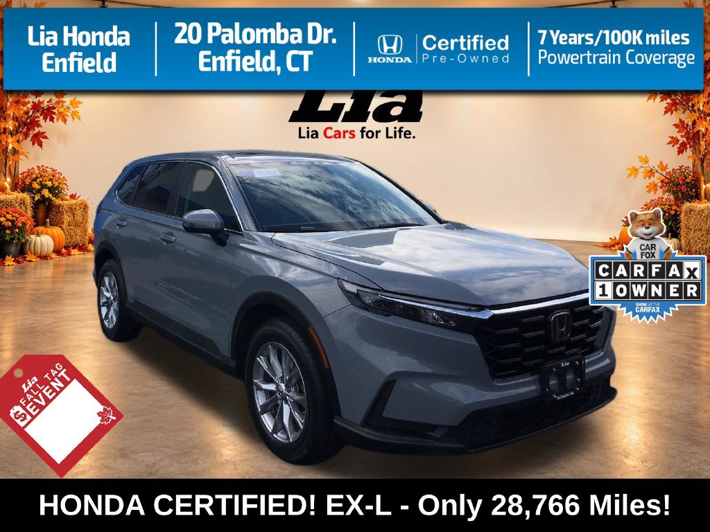 Certified 2023 Honda CR-V EX-L image 1
