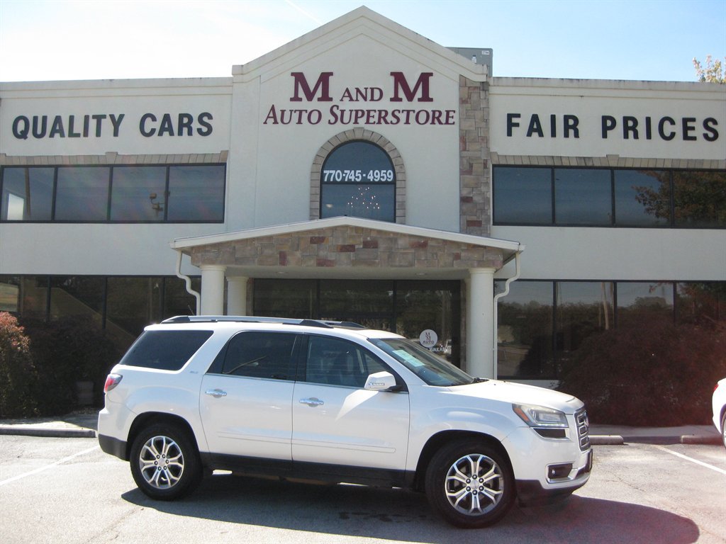 Used 2015 GMC Acadia SLT w/ Open Road Package FWD image 1