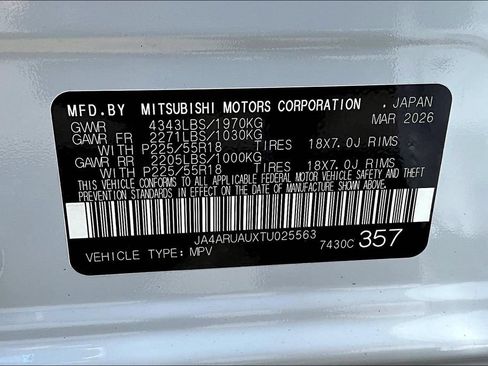 New 2026 Mitsubishi Outlander Sport ES AWD/4WD image 8