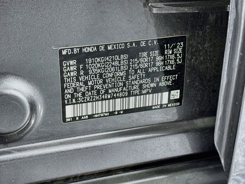 Certified 2024 Honda HR-V LX image 29