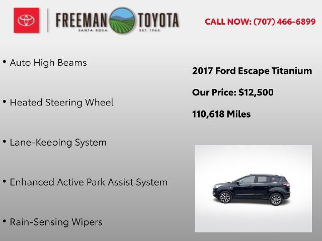 Used 2017 Ford Escape Titanium w/ Equipment Group 301A AWD/4WD image 10
