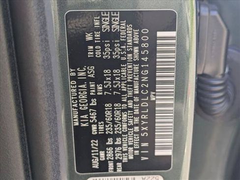 Used 2022 Kia Sorento S w/ Panoramic Sunroof Package AWD/4WD image 15