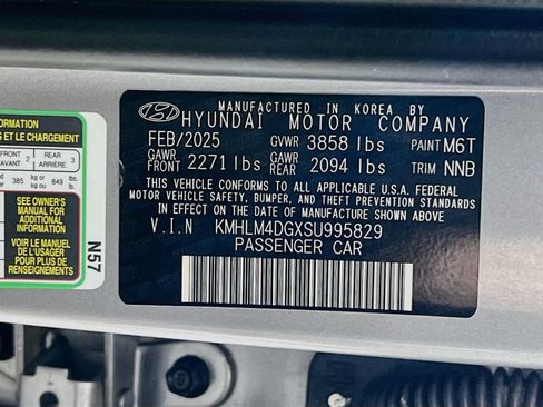 Certified 2025 Hyundai Elantra Sport FWD image 30