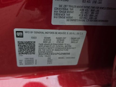 Used 2023 Chevrolet Silverado 1500 LT w/ Protection Package RWD image 20