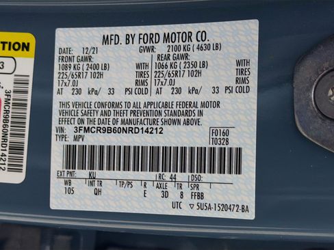 Used 2022 Ford Bronco Sport Big Bend image 32