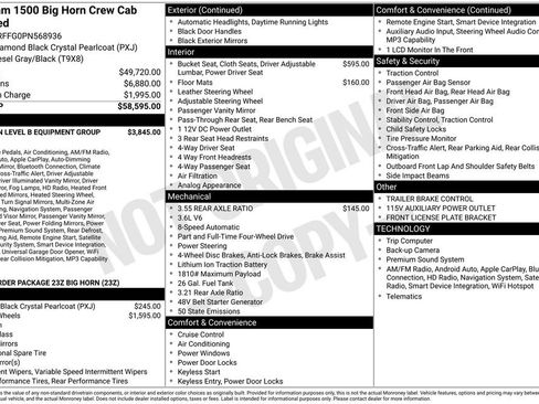 Certified 2023 RAM 1500 Big Horn AWD/4WD image 28