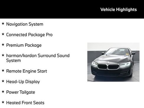 Used 2023 BMW 530i xDrive w/ Premium Package AWD/4WD image 5