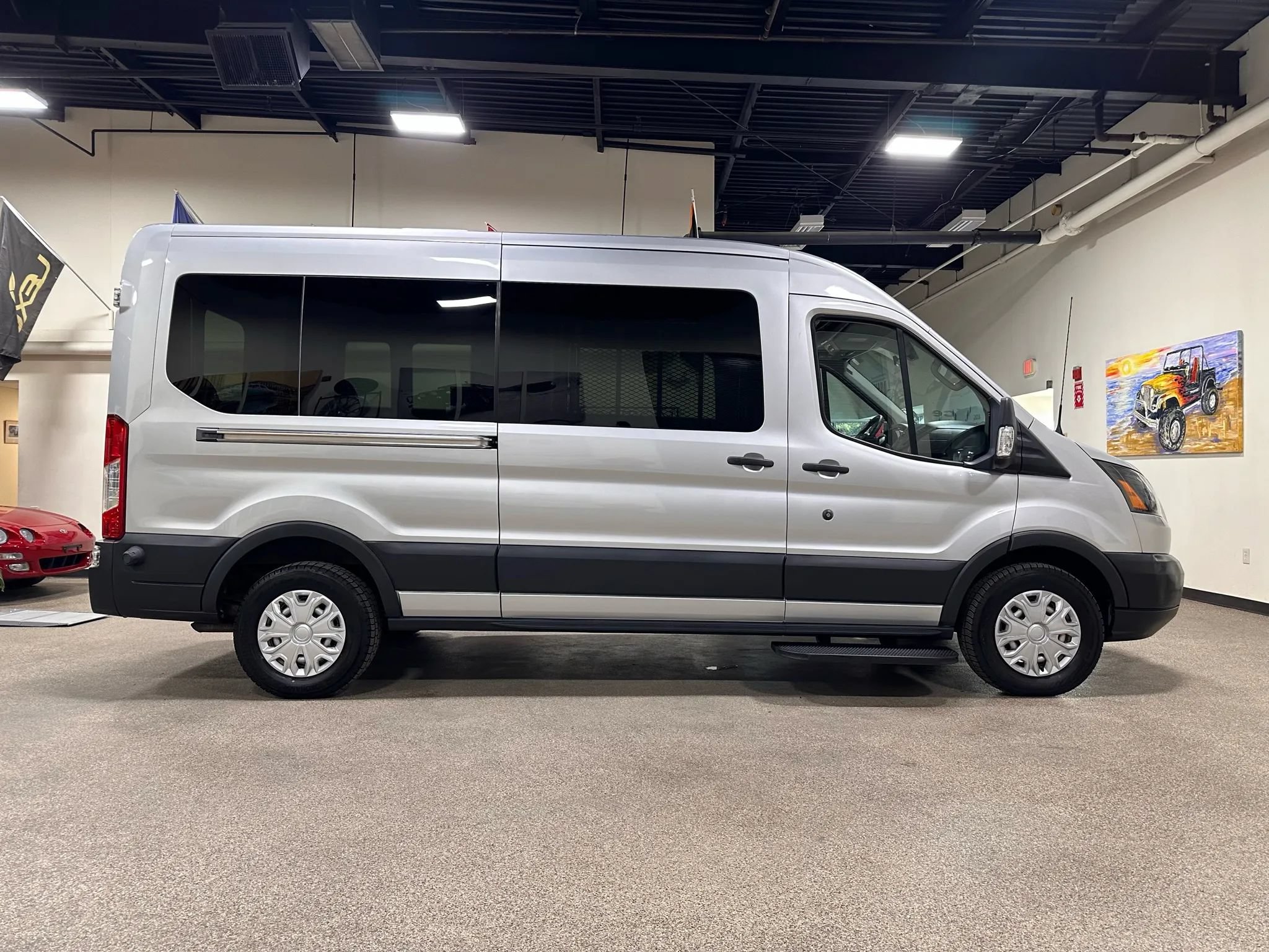 Used 2015 Ford Transit 350 148 Medium Roof RWD image 7