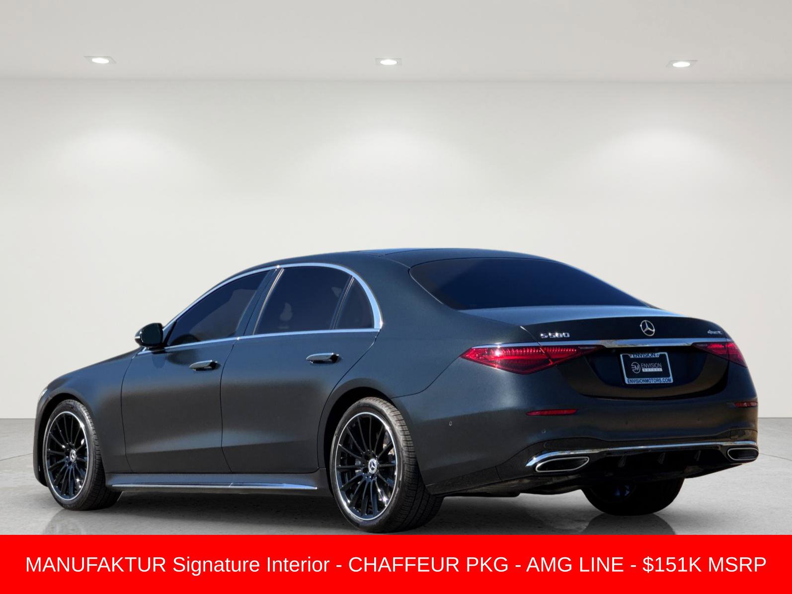 Certified 2022 Mercedes-Benz S 580 4MATIC Sedan w/ AMG Line Package image 4