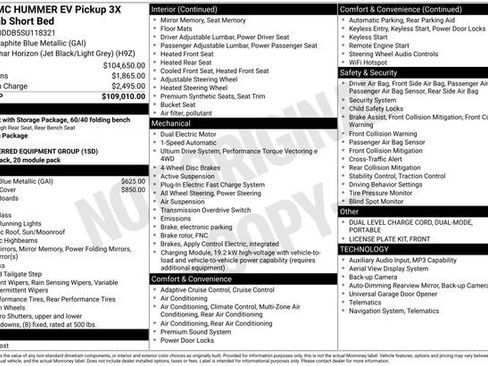 Used 2025 GMC Hummer EV 3X AWD/4WD image 14