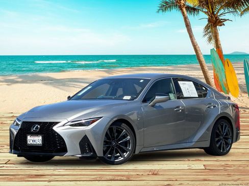Used 2022 Lexus IS 350 F Sport w/ Navigation Package RWD image 2