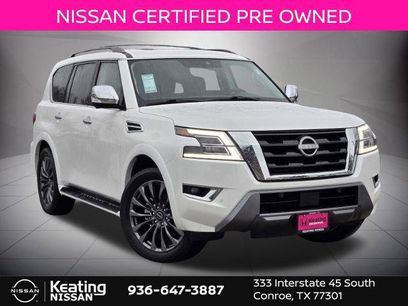 Certified 2024 Nissan Armada Platinum w/ Captain's Chairs Package