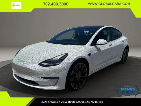 Used 2022 Tesla Model 3 Performance AWD/4WD image 1