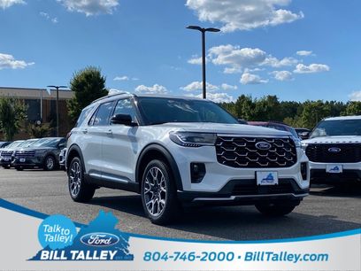 New 2025 Ford Explorer Platinum w/ Ultimate Package