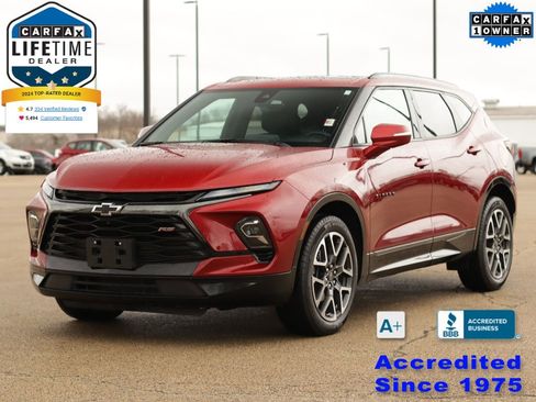 Used 2024 Chevrolet Blazer RS w/ Driver Confidence II Package image 3