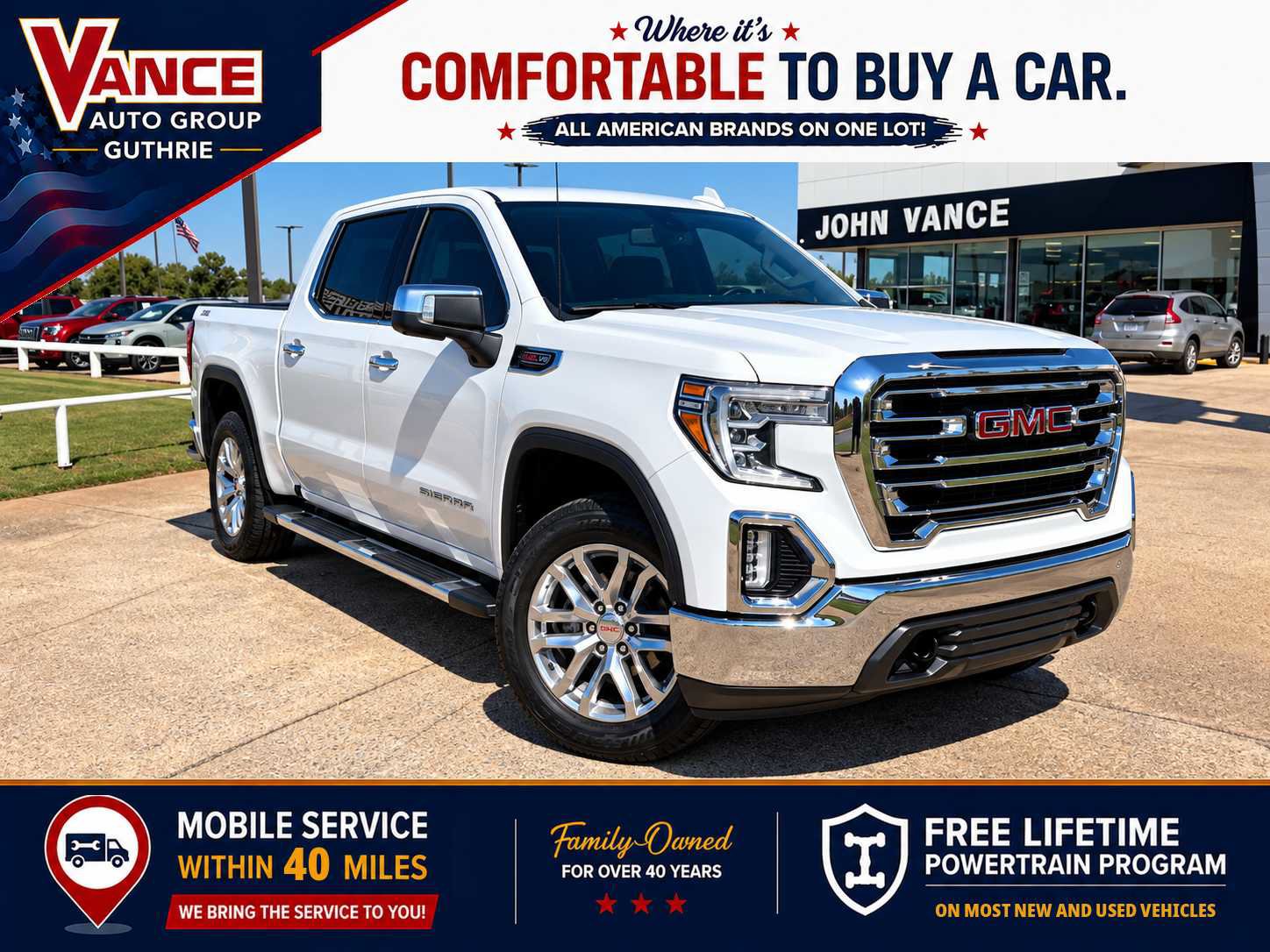 Used 2020 GMC Sierra 1500 SLT AWD/4WD image 1