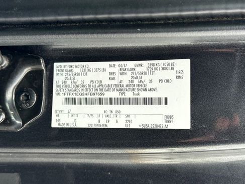 Used 2017 Ford F150 XL w/ Equipment Group 101A Mid image 27