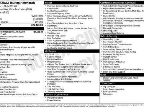 Used 2018 MAZDA MAZDA3 Touring image 18