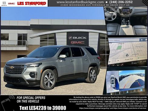 Certified 2023 Chevrolet Traverse LT w/ LT Premium Package image 1