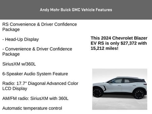 Used 2024 Chevrolet Blazer EV RS image 12