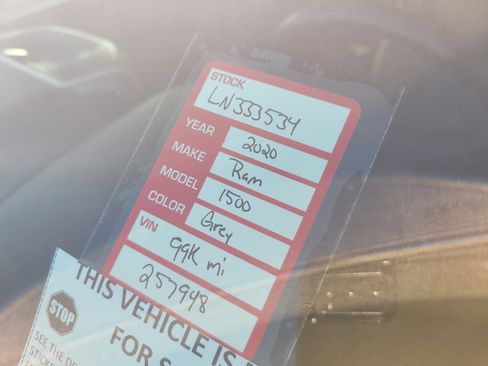 Used 2020 RAM 1500 Big Horn RWD image 10