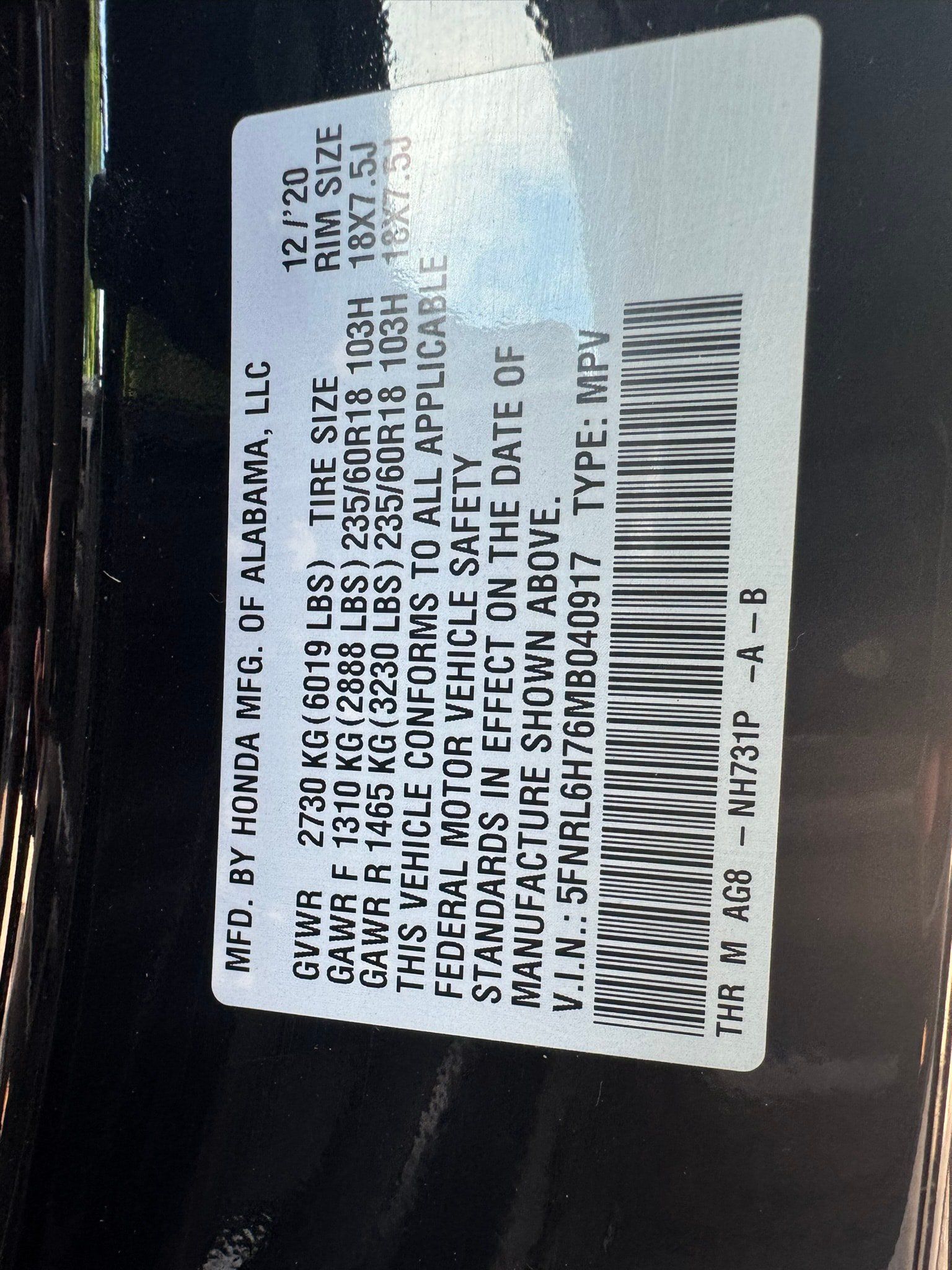 Used 2021 Honda Odyssey EX-L image 24