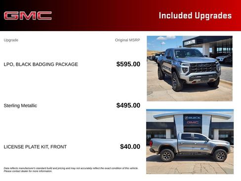 New 2026 GMC Canyon AT4X w/ LPO, Black Badging Package AWD/4WD image 11