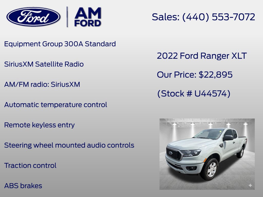 Used 2022 Ford Ranger XLT AWD/4WD image 8