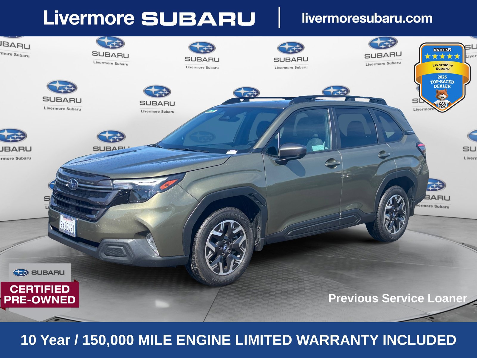 Certified 2026 Subaru Forester Premium AWD/4WD image 1