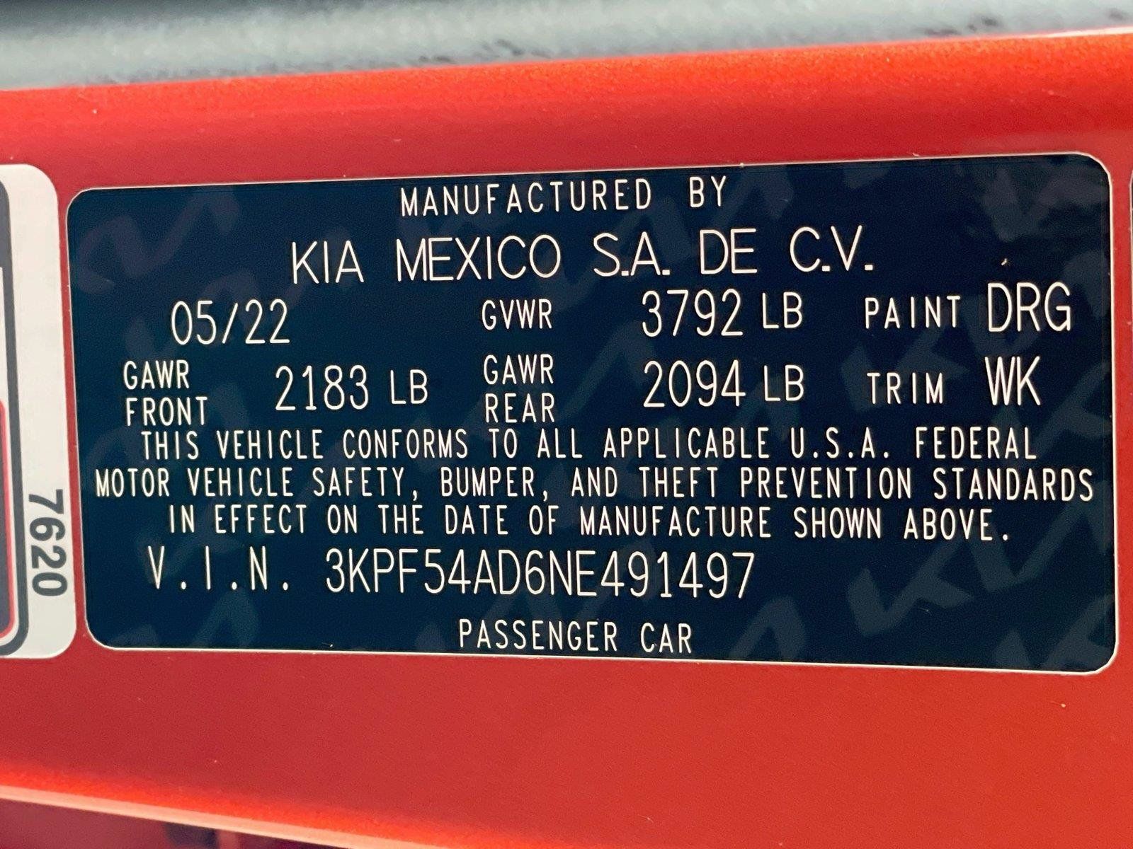 Used 2022 Kia Forte GT-Line w/ GT-Line Premium Package FWD image 35
