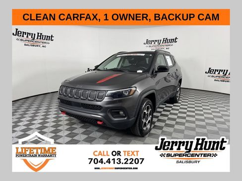 Used 2022 Jeep Compass Trailhawk w/ Trailhawk Elite Group AWD/4WD image 1