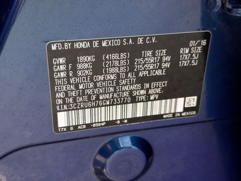 Used 2016 Honda HR-V EX-L image 38
