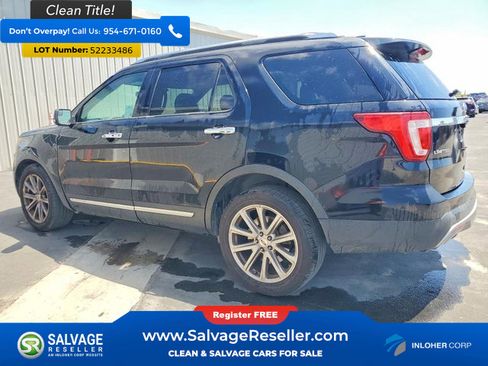 Used 2017 Ford Explorer Limited FWD image 3
