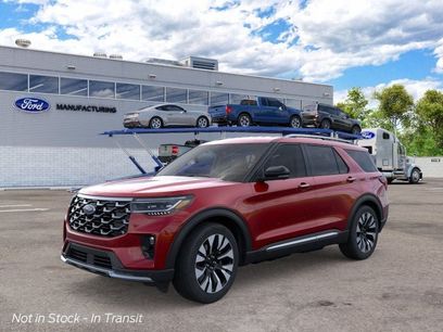 New 2026 Ford Explorer Platinum