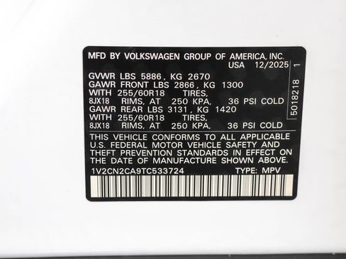 Used 2026 Volkswagen Atlas Peak Edition AWD/4WD image 48