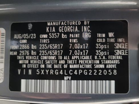 Used 2023 Kia Sorento LX FWD image 33